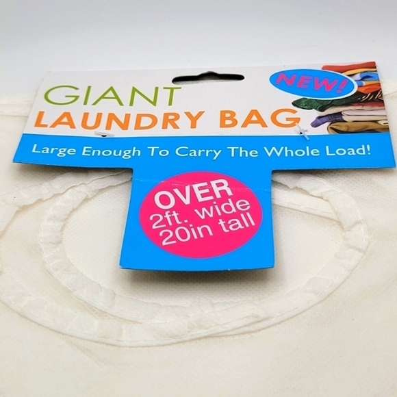 NWT Laundry Bag 20"L × 24"W - Picture 4 of 4
